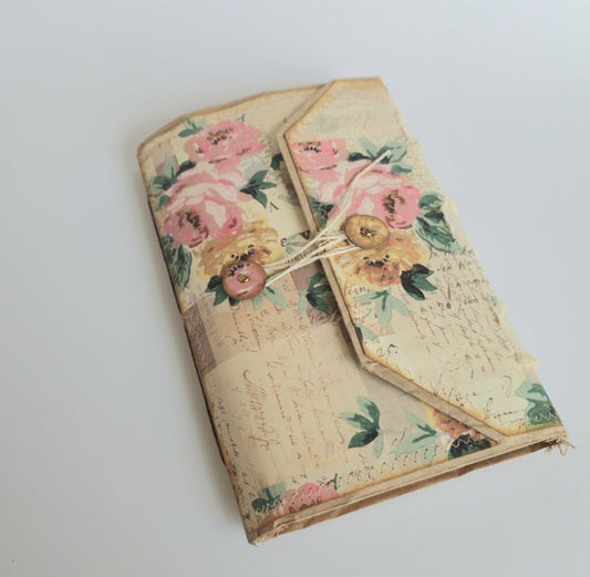Antique Floral Journal